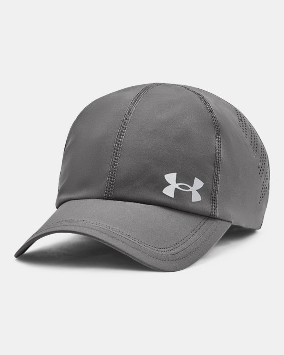 Men's UA Launch Adjustable Cap in Gray image number 0